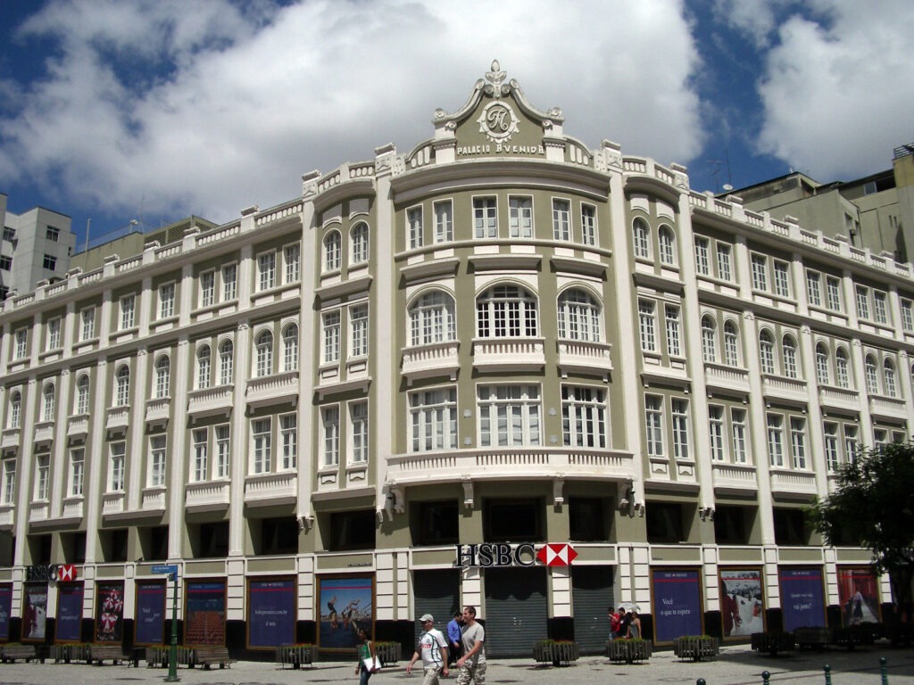 Arquitetura Curitiba:  - Palácio avenida/