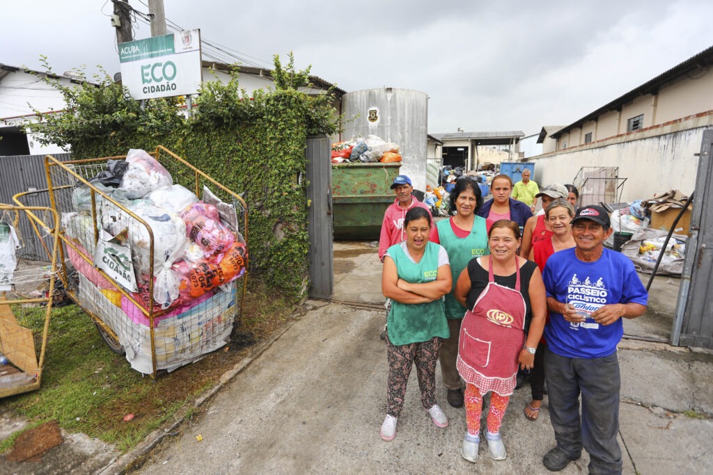 Reciclagem e sustentabilidade na comunidade
